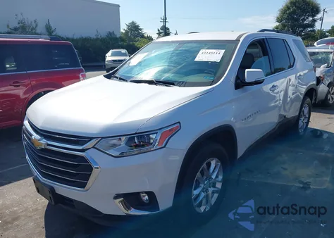 2020 Chevrolet Traverse Awd Lt Leather из США, поврежденный, VIN 1GNEVHKW9LJ262662